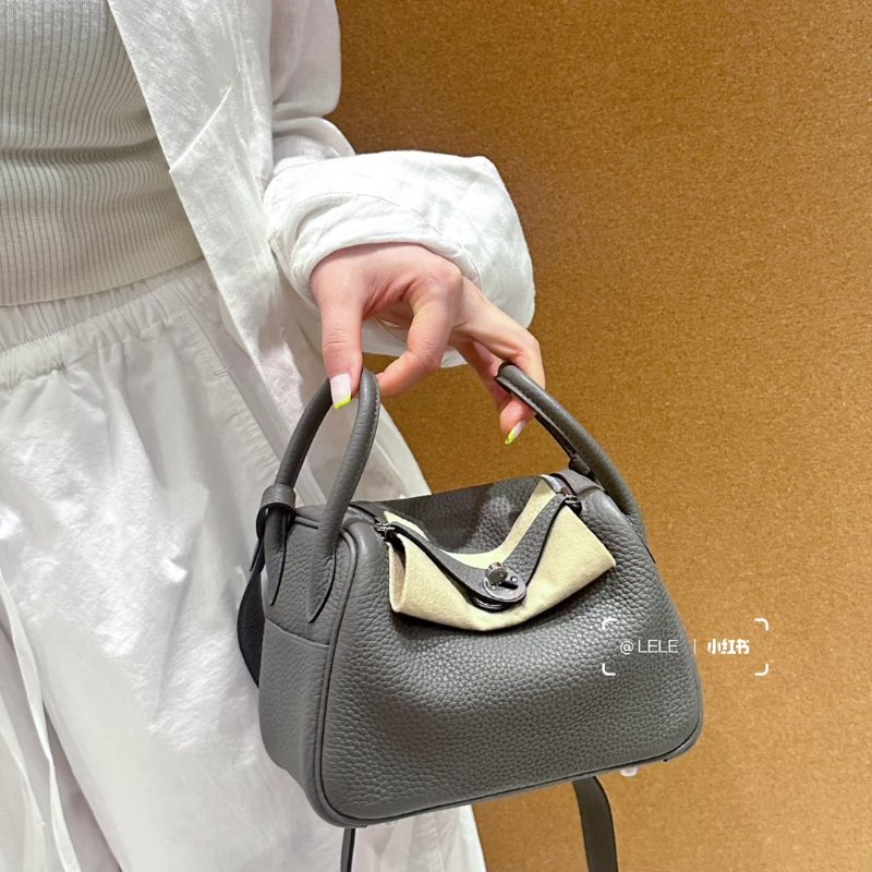 HERMES Mini lindy - 積雨雲灰銀 U-11
