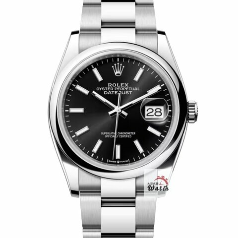 【大眾名錶】ROLEX 勞力士 126200 OP蠔式恆動 黑色面盤 2023/07全配件 錶徑36 大眾名錶B1230