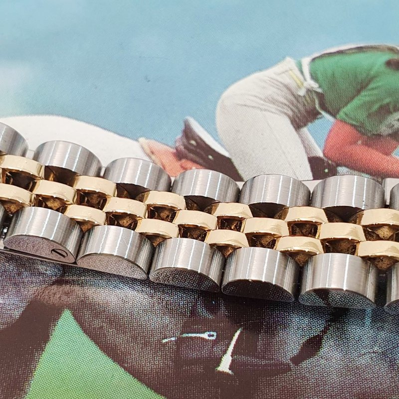 【大眾名錶】ROLEX 勞力士 69173 Datejust 半金女錶 金十鑽面盤 新包台 錶耳無孔 大眾名錶B1232-6