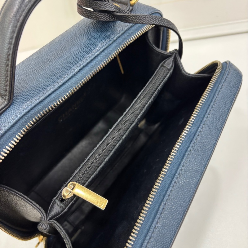 Chanel香奈兒黑金相機包 中型 荔枝牛皮 經典菱格紋 28開 有卡有購證-6