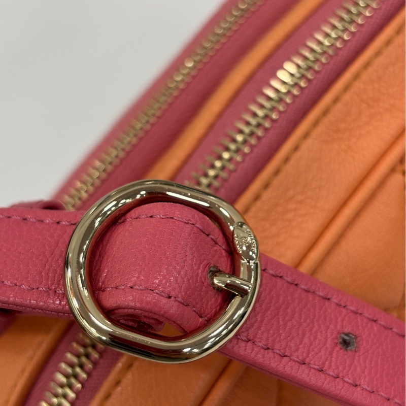 Chanel香奈兒 拼色二合一相機包 29開-8