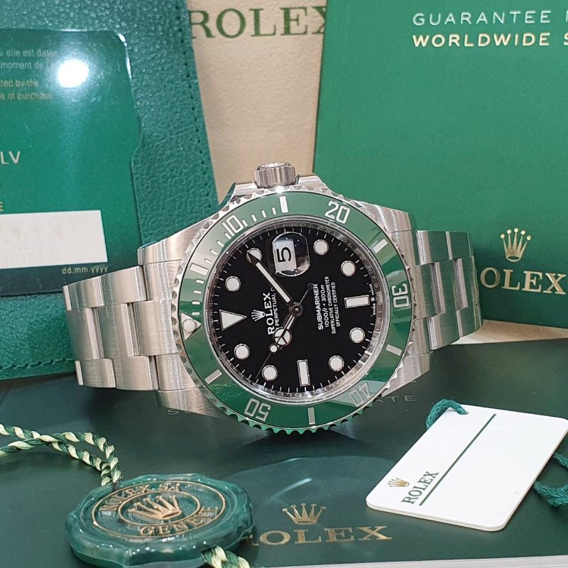 【大眾名錶】ROLEX 勞力士 126610LV Submariner 2021/04全配件 黑面 大眾名錶B1233-4