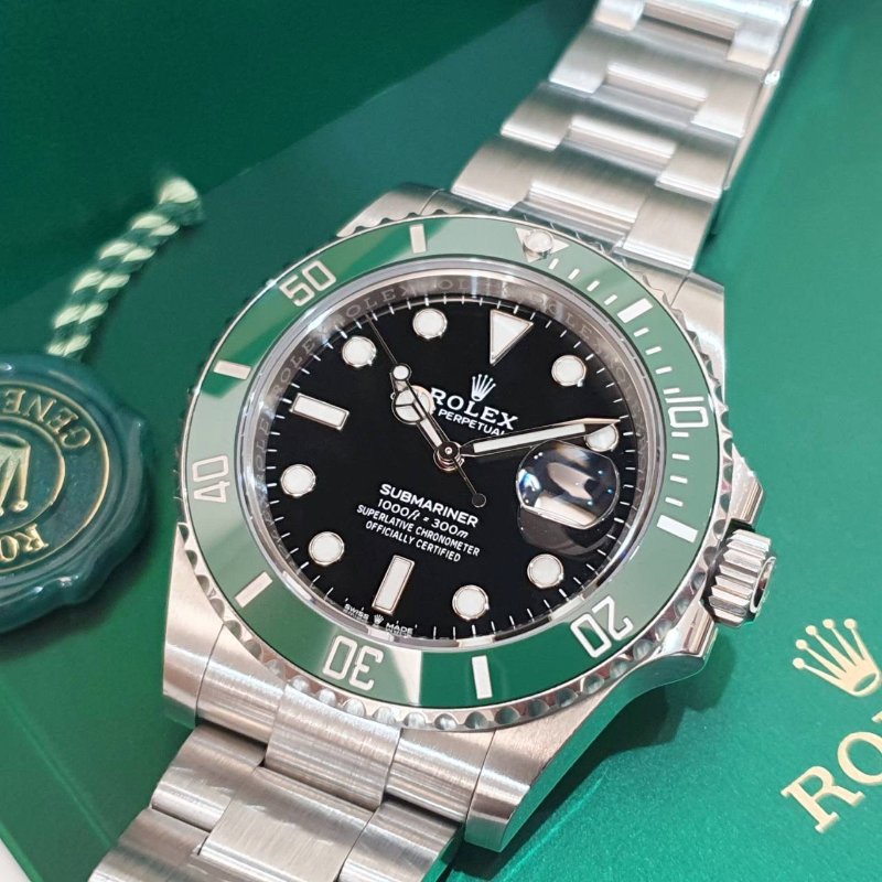 【大眾名錶】ROLEX 勞力士 126610LV Submariner 2021/04全配件 黑面 大眾名錶B1233-8
