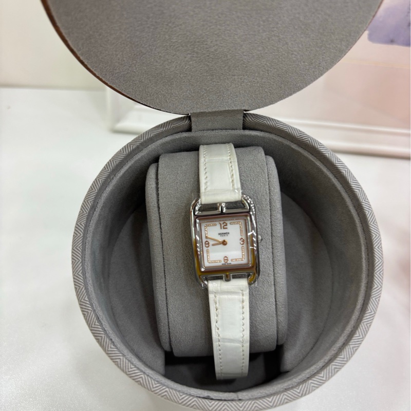 Hermes 愛馬仕 全新cape cod系列腕錶 全新有購證 原價 hkd $43100-1