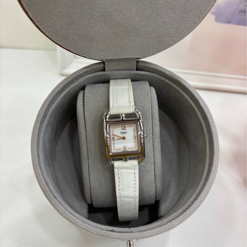 Hermes 愛馬仕 全新cape cod系列腕錶 全新有購證 原價 hkd $43100-2