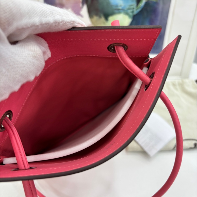 Hermes 愛馬仕 Aline mini銀扣 Ag粉 C刻 袁詠儀同款 有購證尺寸19*2*23-3