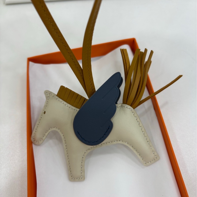 愛馬仕小號 Rodeo 三拼色飛馬 G刻 全新-5