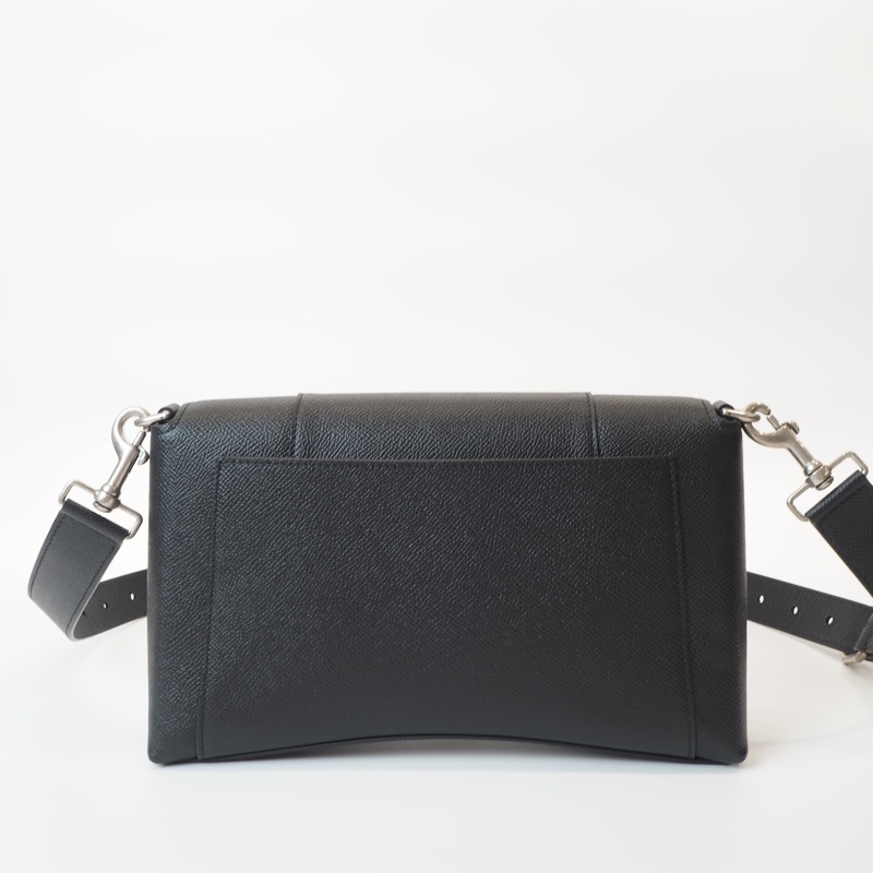 Balenciaga 黑銀 Downtown中號-7