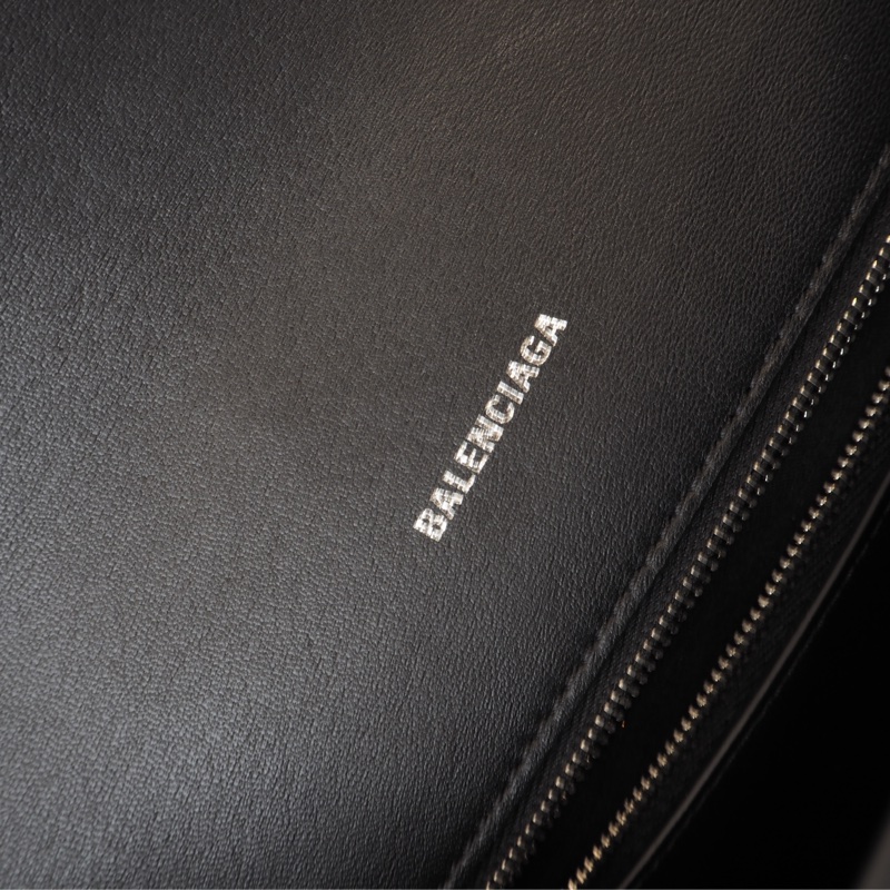 Balenciaga 黑銀 Downtown中號-16