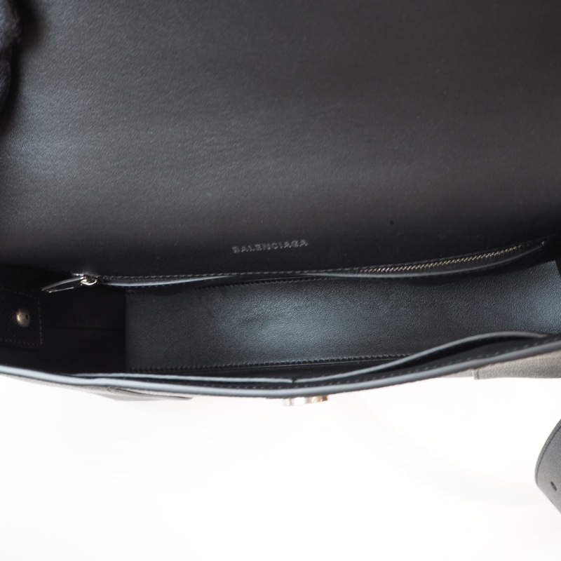 Balenciaga 黑銀 Downtown中號-17