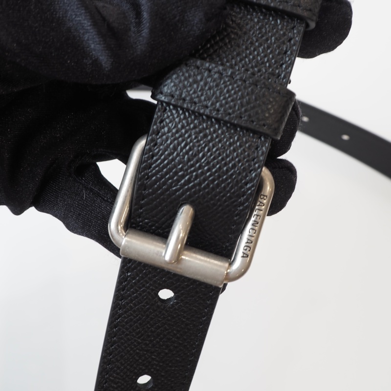 Balenciaga 黑銀 Downtown中號-24