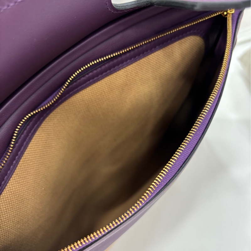 Hermes 愛馬仕 Birkin30 三合一 Cassis 黑加侖子 及Chai 奶茶色Togo拼帆布 B刻 閒置 有購證-8