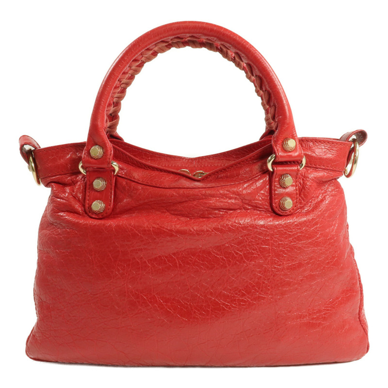 BALENCIAGA 牛皮皮革City Town金扣手挽肩背兩用袋-1