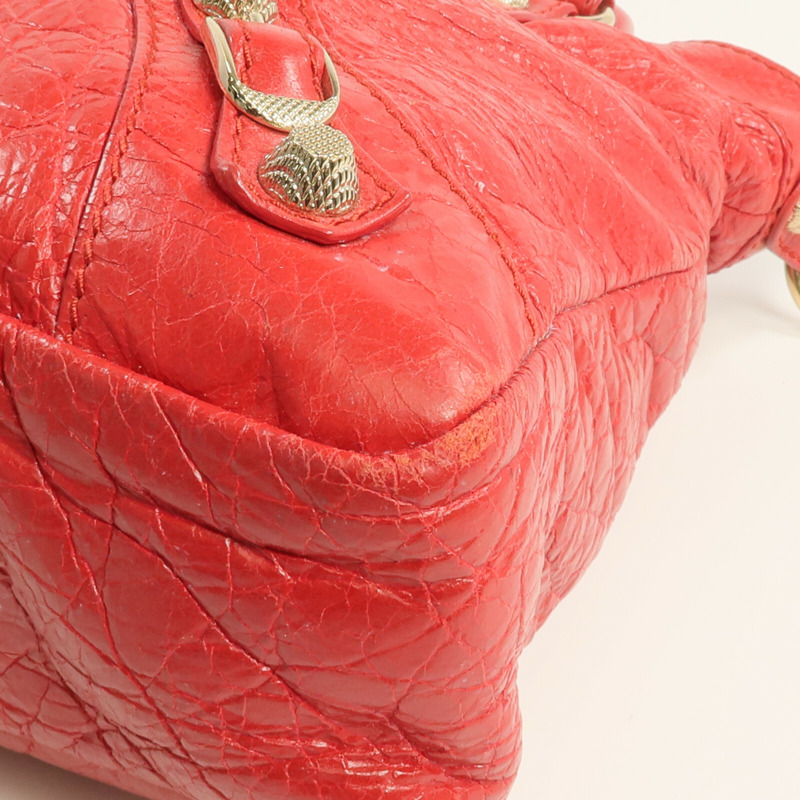 BALENCIAGA 牛皮皮革City Town金扣手挽肩背兩用袋-5