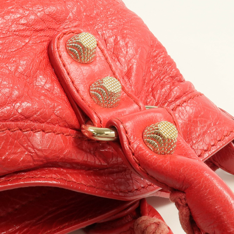 BALENCIAGA 牛皮皮革City Town金扣手挽肩背兩用袋-10