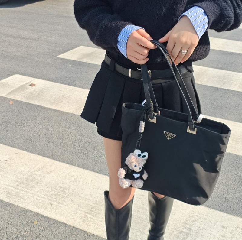 Prada 尼龍托特包-29