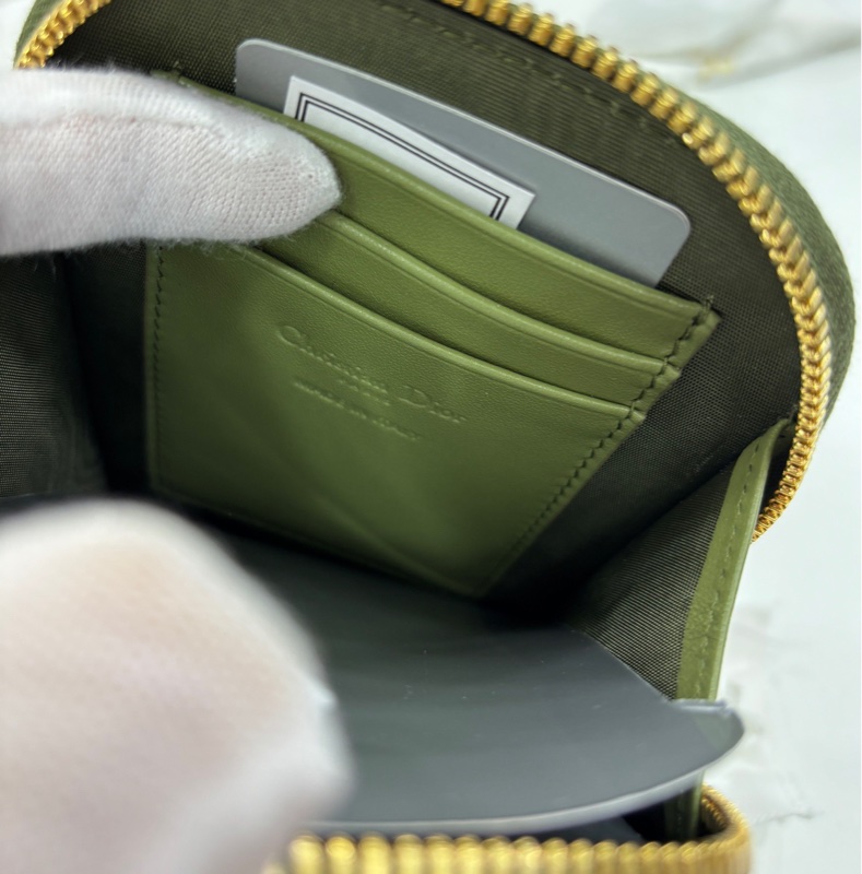 Dior 迪奧藤格紋手機包 酪梨綠色 可手提可斜挎 全新 尺寸18*11cm-3