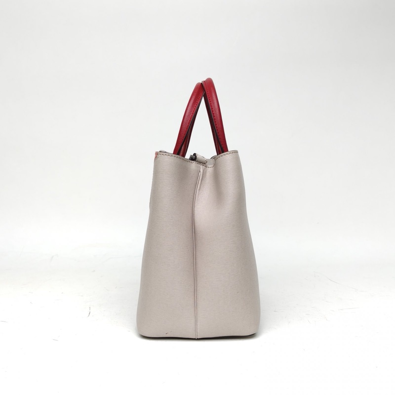 FENDI PETITE2JOURS小號惡魔眼睛拼色牛皮銀扣-1