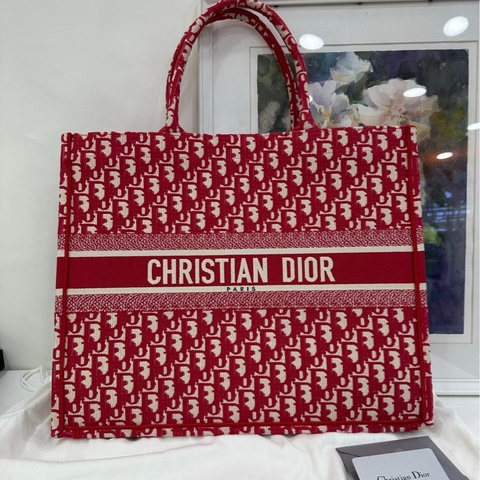 DIOR迪奧 BookTote 大號托特包 閒置 未使用過 21年編碼