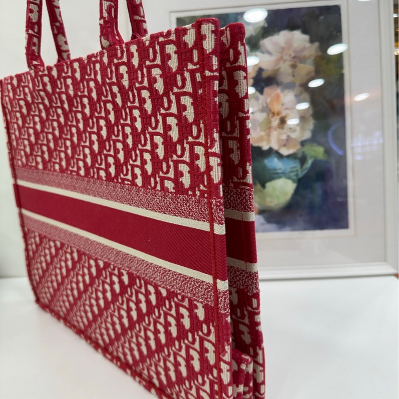DIOR迪奧 BookTote 大號托特包 閒置 未使用過 21年編碼-4