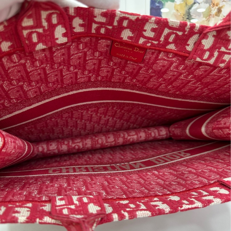 DIOR迪奧 BookTote 大號托特包 閒置 未使用過 21年編碼-7