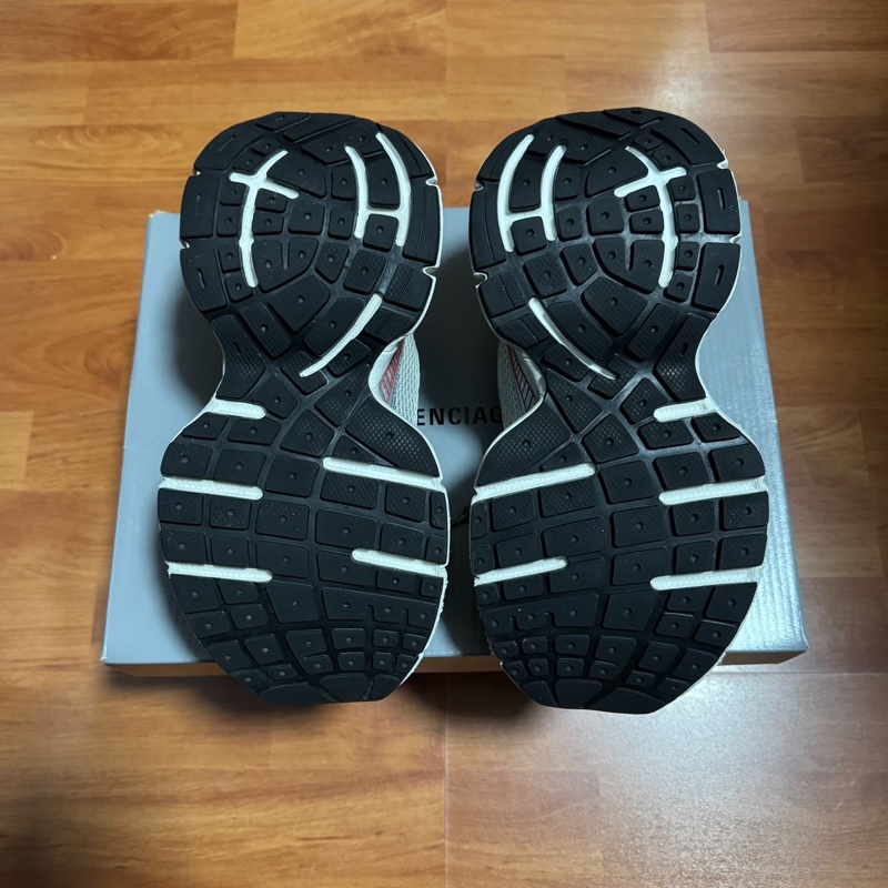 Balenciaga正品巴黎世家3XL 做舊老爹鞋 白紅藍 37碼-9