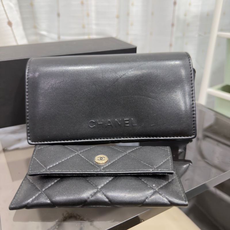 【CHANEL香奈兒 】A71447經典編織皮穿鍊金框太陽眼鏡(茶色) +眼鏡鏈-7