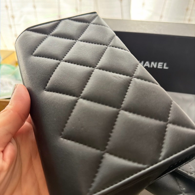 【CHANEL香奈兒 】A71447經典編織皮穿鍊金框太陽眼鏡(茶色) +眼鏡鏈-11