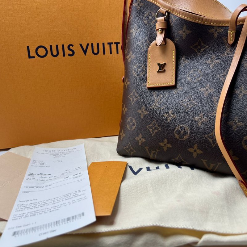 Louis Vuitton Carryall 老花托特包-0