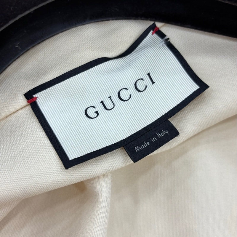 GUCCI 古馳 撞色蝴蝶結無袖連身裙 S碼-3