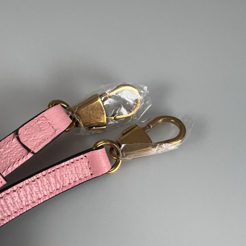 GUCCI 702732 粉色竹節包-6