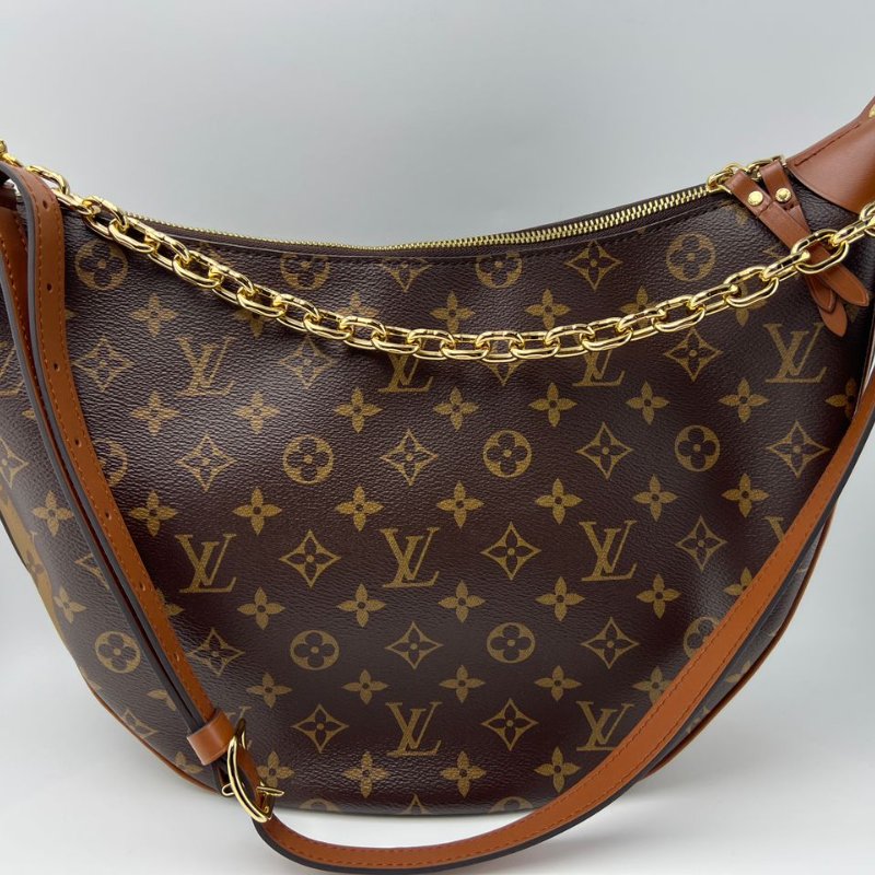 Louis Vuitton Loop Hobo 老花月亮包-11