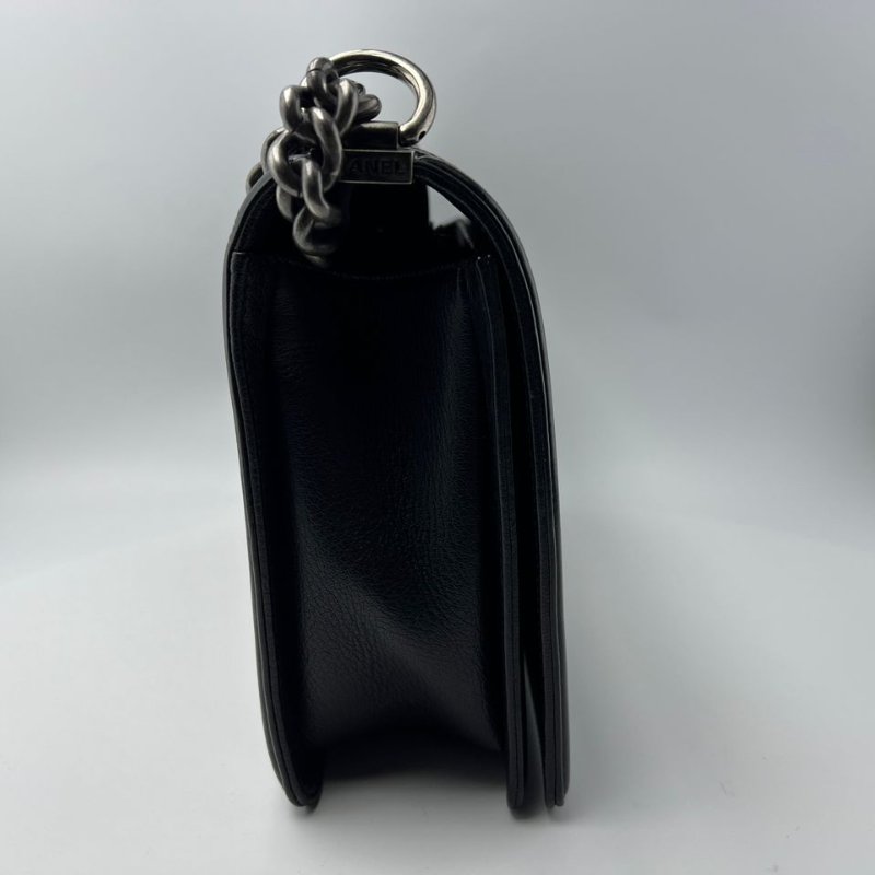 Chanel Le Boy 菱格紋鍊條單肩包-3