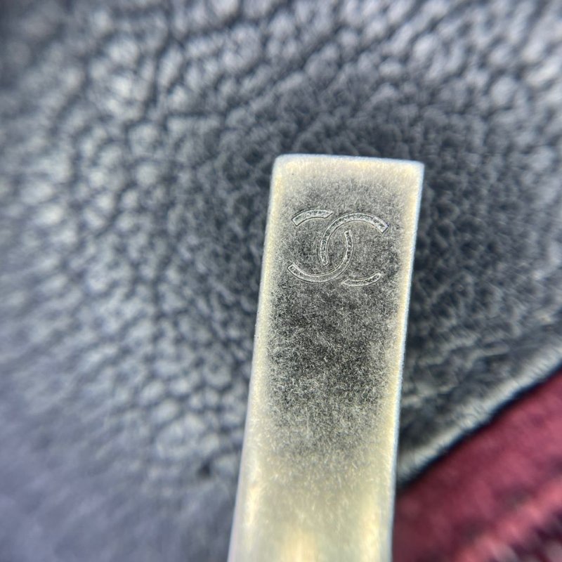 Chanel Le Boy 菱格紋鍊條單肩包-18