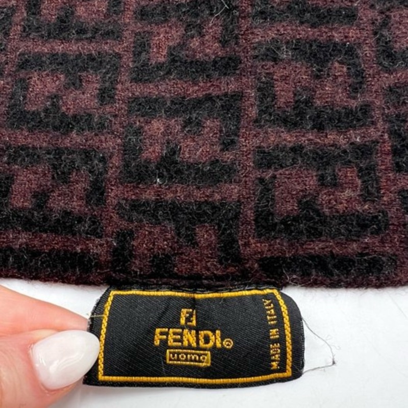 FENDI小老花圍巾-8