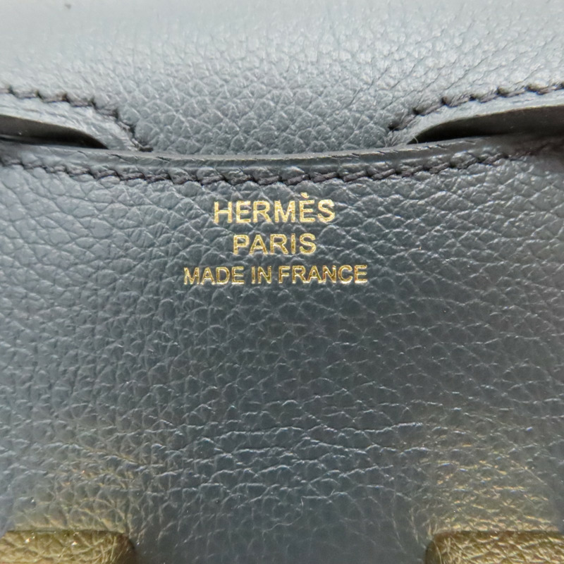 盧梭綠 Evercolor牛皮 Constance Slim 扣式 短夾 U刻 金釦【HERMES 愛馬仕】-4