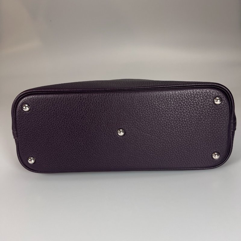 HERMES T刻 海葵紫BOLIDE 35 包-4