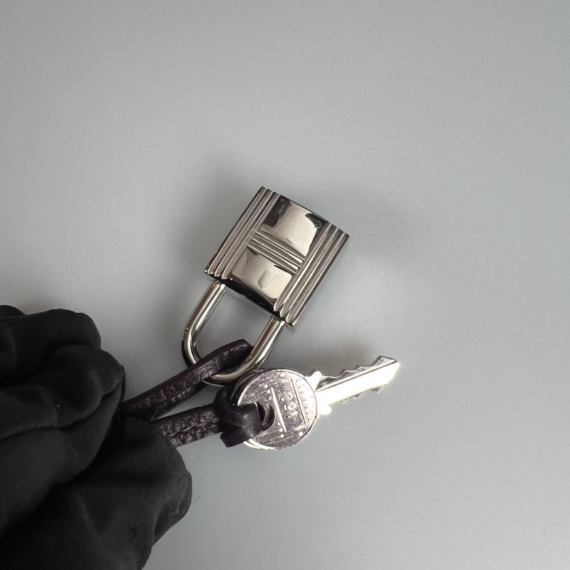 HERMES T刻 海葵紫BOLIDE 35 包-7