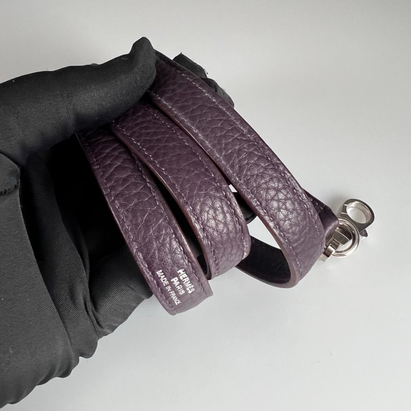 HERMES T刻 海葵紫BOLIDE 35 包-8