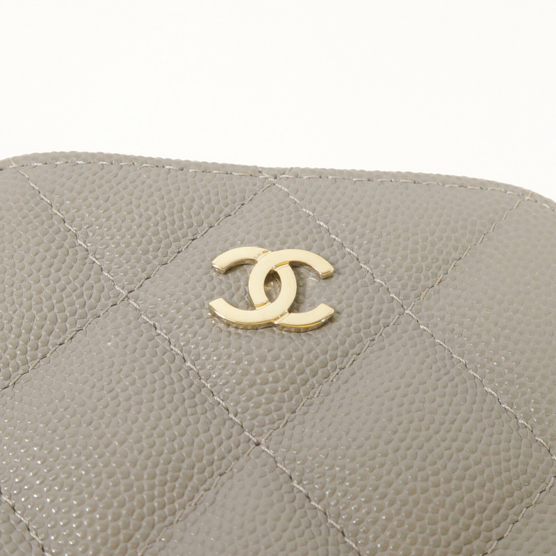 CHANEL 牛皮皮革Phone Bag金扣鏈帶肩背袋-8