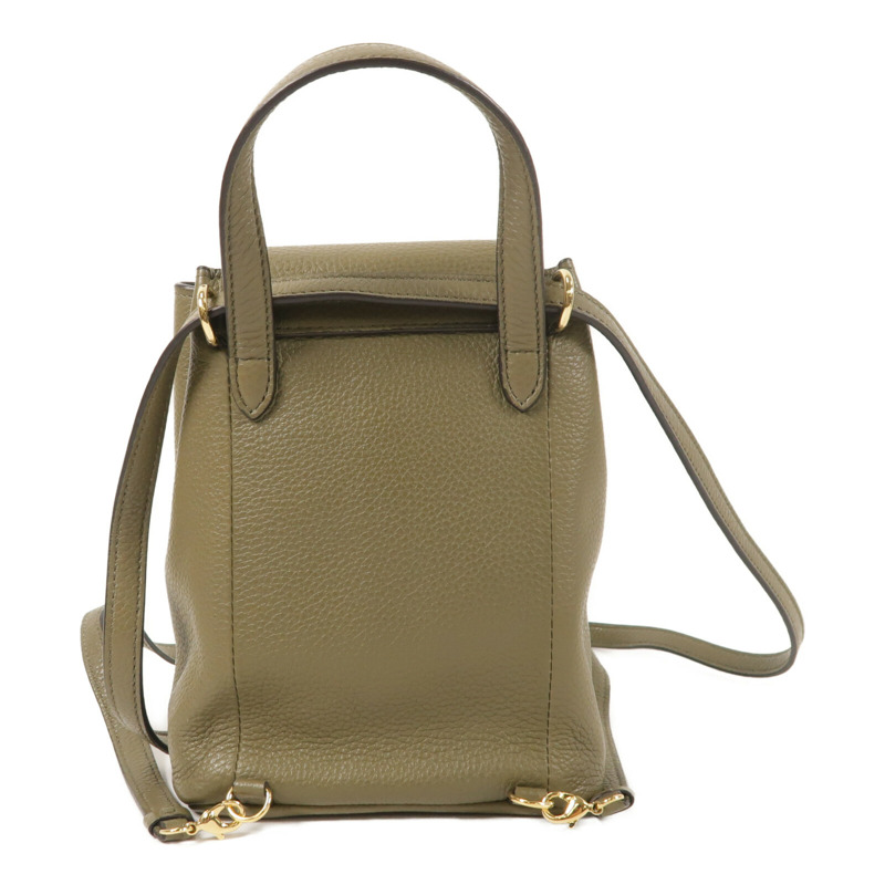 Salvatore Ferragamo 牛皮皮革Gancini金扣背包-2