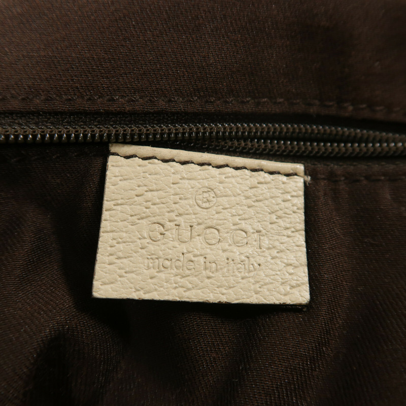 GUCCI 帆布Shoulder Bag金扣肩背袋-5