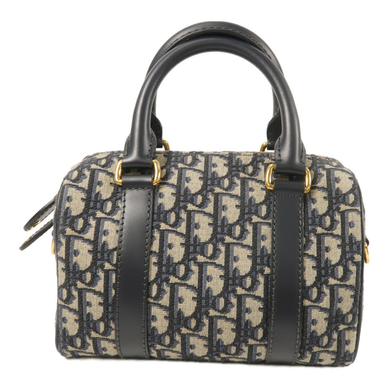 Dior 帆布Groove 20金扣手挽肩背兩用袋-2