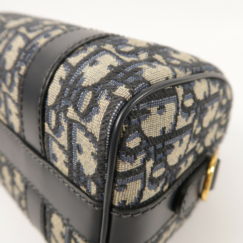 Dior 帆布Groove 20金扣手挽肩背兩用袋-13