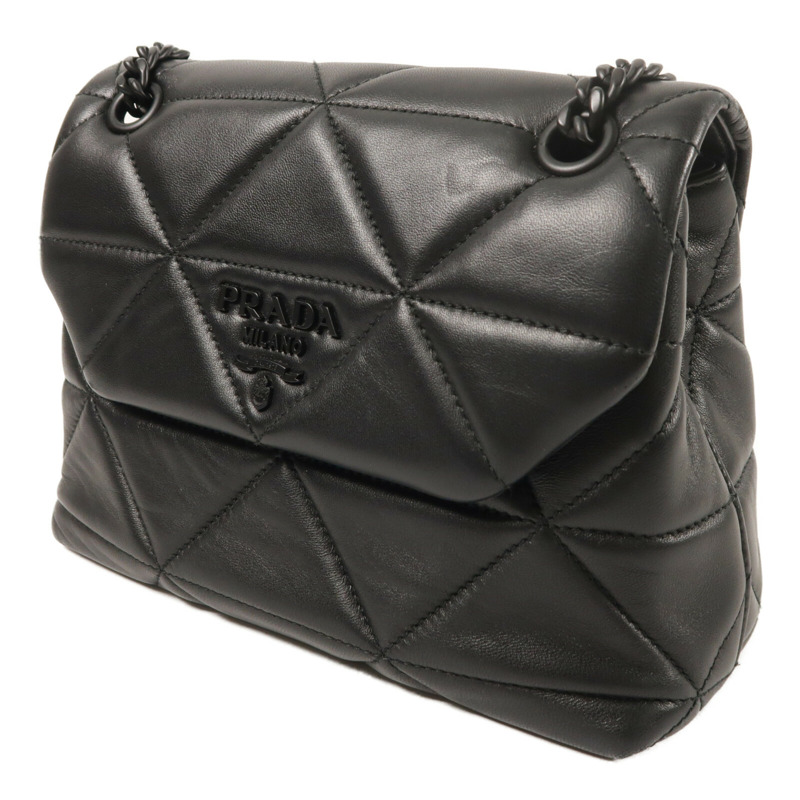 PRADA 羊皮皮革Spectrum鏈帶肩背袋-1