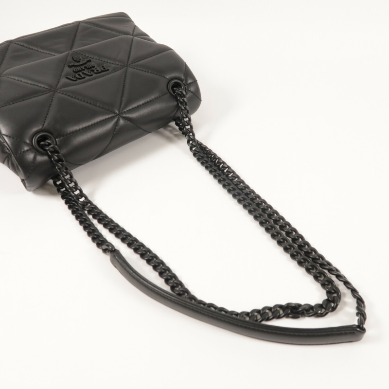 PRADA 羊皮皮革Spectrum鏈帶肩背袋-9