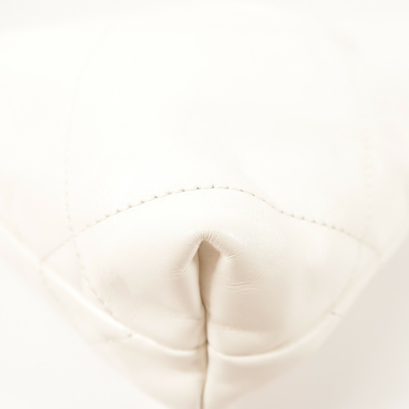 CHANEL 羊皮皮革C22 Mini金扣手挽肩背兩用袋-13