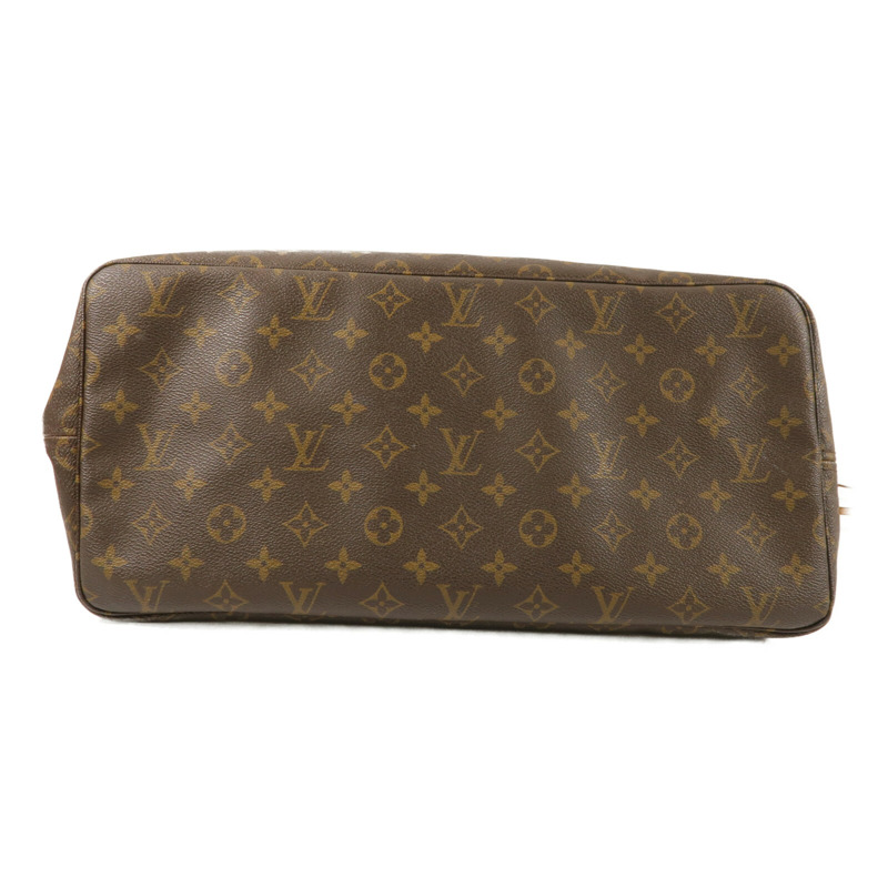 LOUIS VUITTON Monogram Neverfull GM Tote Bag金扣肩背袋-3