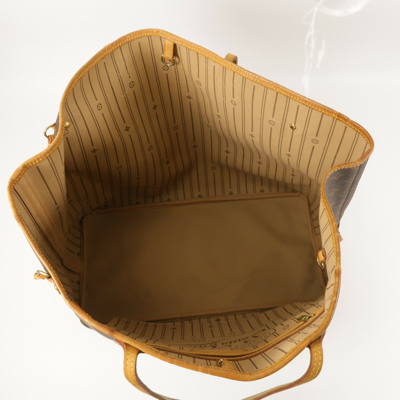 LOUIS VUITTON Monogram Neverfull GM Tote Bag金扣肩背袋-4