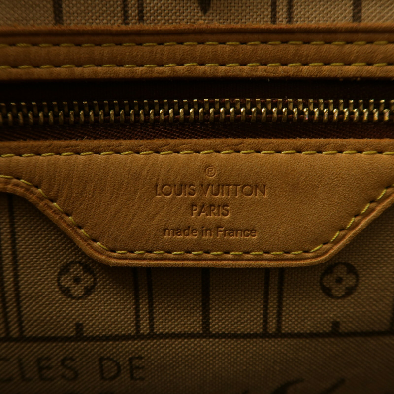 LOUIS VUITTON Monogram Neverfull GM Tote Bag金扣肩背袋-5